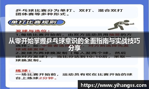 从零开始掌握乒乓球意识的全面指南与实战技巧分享